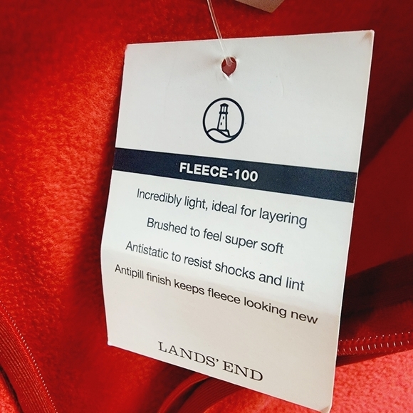 Lands End Fleece Pullover - Picture 7 of 9